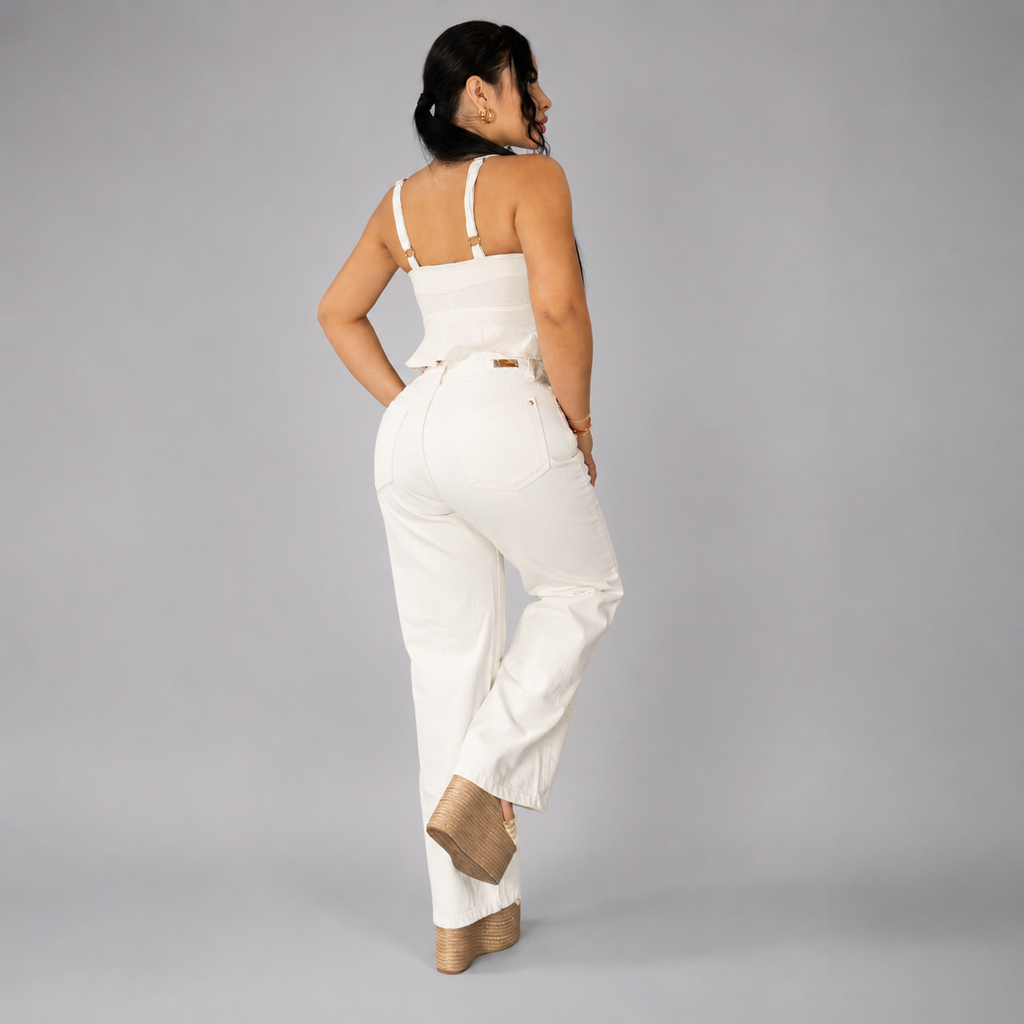 Pantalón Bordado 8865