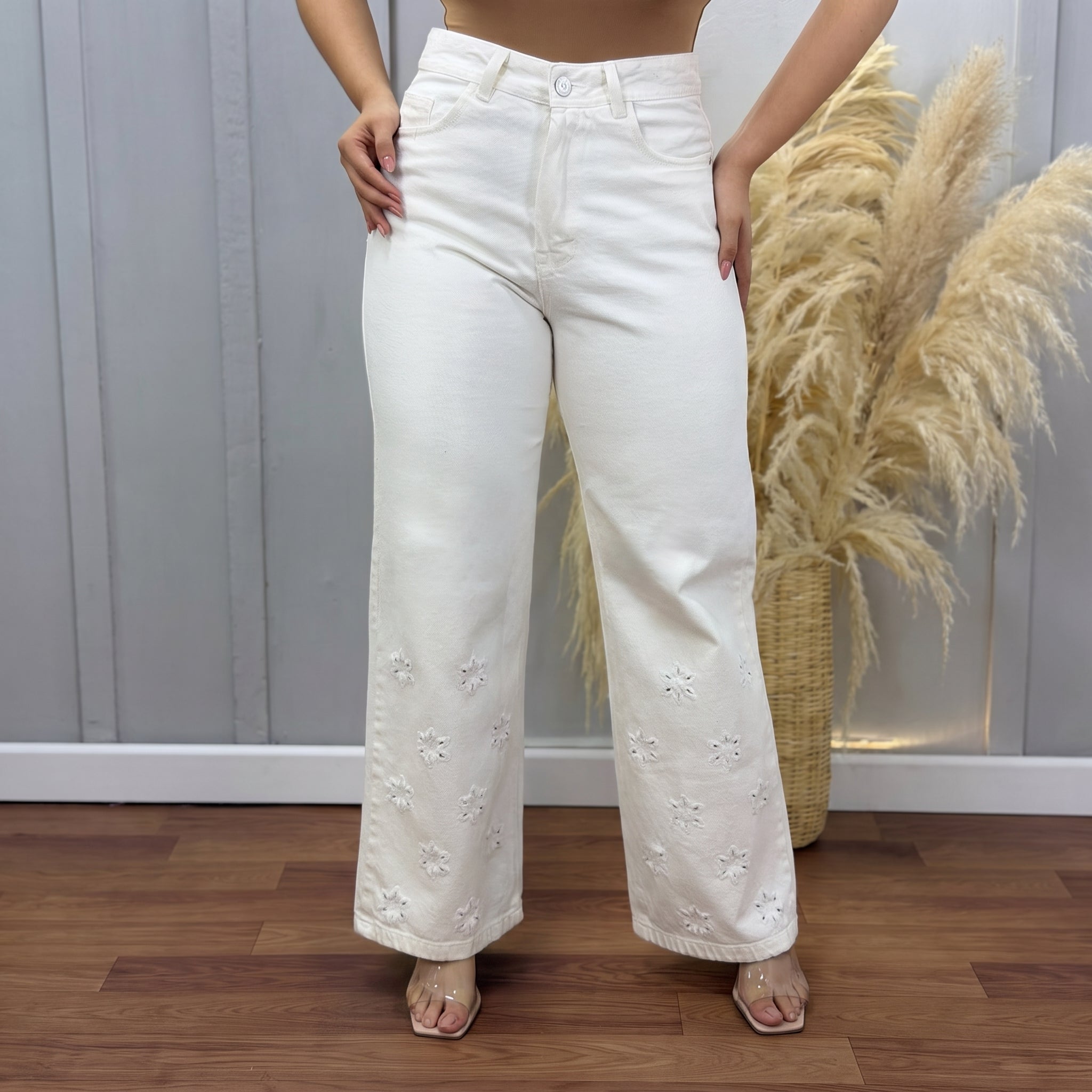 Pantalón Bordado