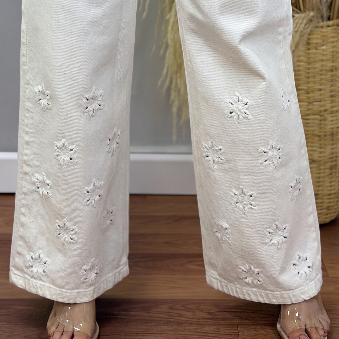 Pantalón Bordado